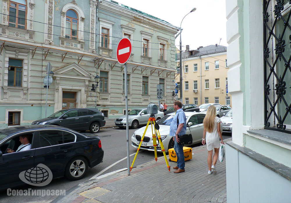 Лазерное сканирование здания МАРХИ в Москве
