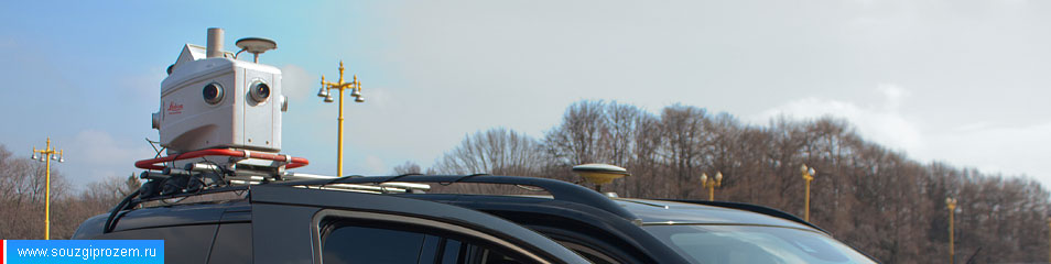 Мобильный лазерный сканер Leica Pegasus: Two установлен на крыше автомобиля